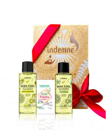 Coffret Green & Zen avec ruban rouge
