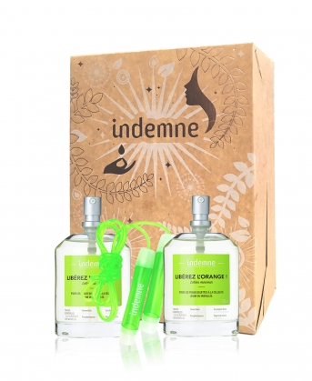 Huile naturelle anti-cellulite et ventouse en silicone bubble-in