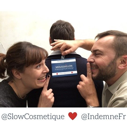 Slow cosmétique soutient Moussaillon le savon Indemne