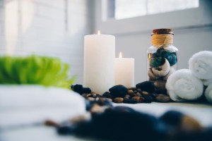 spa-candles-and-decor-near-window