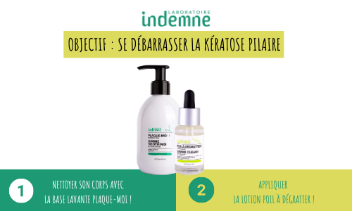 OBJECTIF _ SE DÉBARRASSER LA KÉRATOSE PILAIRE