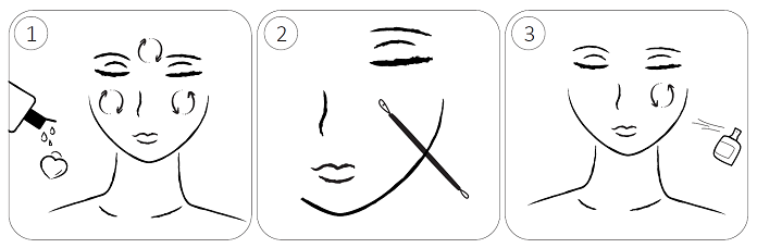 Protocole routine beauté anti points noirs avec le tire comédons Domi-No