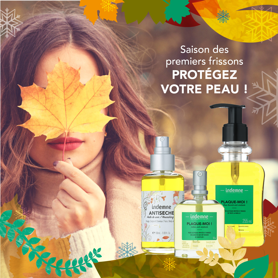 Soins nourrissant et apaisant pour peaux sèches et irritées